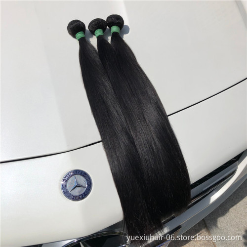 Top Quality 12A Grade Straight Body Wave 100%  Human Hair Bundles Cuticle Aligned Hair Bundles Supplier